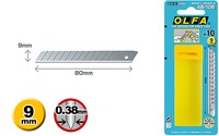 Лезвие OLFA, OL-AB-10B сегментированное, 9х80х0,38мм